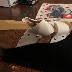 White Wedge Women Shoes